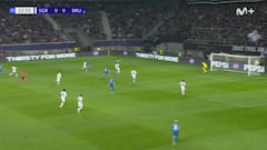 Del centro del campo a la escuadra en tres toques: el golazo del Brujas es para verlo una y otra vez