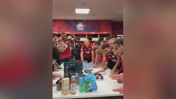 Seguro que a Mbappé no le sienta bien: el Lille publica este vídeo en su vestuario y se viraliza al instante