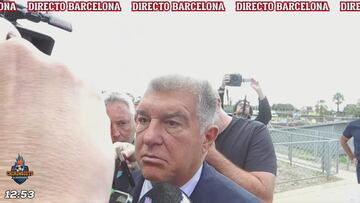 Laporta no se olvida de Xavi y le vuelve a lanzar un dardo que está dando que hablar