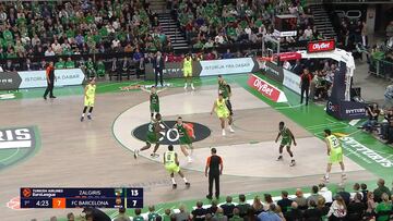 Resumen del Zalgiris vs Barcelona, jornada 1 de la Euroliga