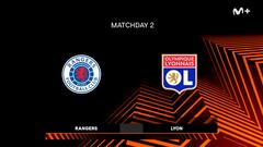 Resumen y goles del Rangers vs Lyon, segunda jornada de la Europa League