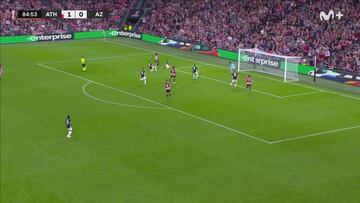 Es único en Europa: vean lo de Nico Williams en el 2-0 del Athletic, derrocha clase