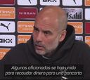 Le filtran a Guardiola que será protagonista de una pancarta en catalán: la reacción de Pep es para verla más de una vez