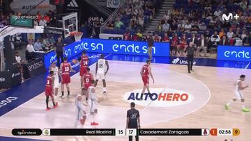 La conexión Campazzo - Deck comienza a afinar: es una asistencia de absoluto genio