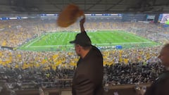 Elon Musk electrifies the Steelers vs. Cowboys showdown, waves terrible towel with flair!