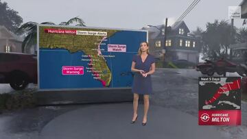 All the most incredible footage of Hurricane Milton as it hits Florida