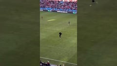 La carrera endemoniada del guardaespaldas de Messi para detener a un niño