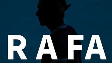 Homenaje a Rafa Nadal en el día del anuncio final de su retirada del tenis