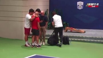 El más afectado con diferencia: graban a Alcaraz enterándose de la retirada de Nadal