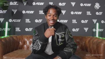 Piden a Endrick elegir una leyenda del fútbol para su equipo de la ‘play’ y se ríe de sí mismo