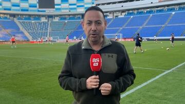 Te mostramos el entrenamiento previo del Valencia en la cancha del Cuauhtémoc