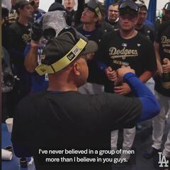 Dave Roberts sparks locker room frenzy with explosive speech after Dodgers defeat Padres