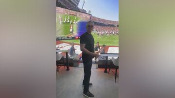 Cosm Los Angeles turns Texas-Oklahoma showdown epic; Colin Cowherd captures the thrill!