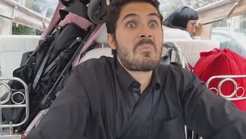 Un streamer se estrella en directo en pleno centro de Madrid