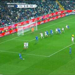 Resumen y goles del Italia vs Israel, jornada 4 de la UEFA Nations League