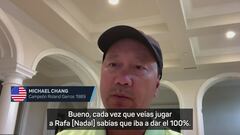 Michael Chang rinde pleitesía a Nadal: “Ha inspirado a las nuevas generaciones”