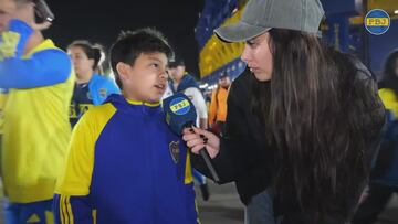 Le ponen un micrófono a un niño de Boca de 9 años y deja conmocionada a Argentina: no van a dar crédito