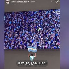 Heartwarming moment: Messi’s son celebrates dad’s goal with pure joy