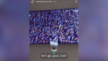 Heartwarming moment: Messi’s son celebrates dad’s goal with pure joy