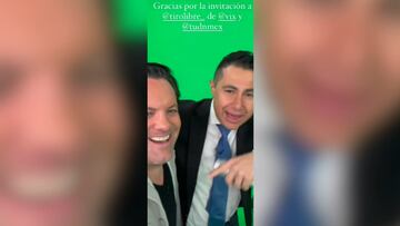 Hijo de José Ramón Fernández aparece en las instalaciones de Televisa