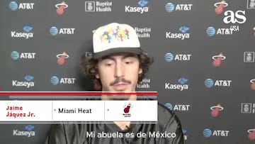 Jaime Jáquez Jr. abraza su herencia mexicana en su segundo año en la NBA
