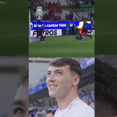 La emotiva presentación de Federico Viñas con el Real Oviedo