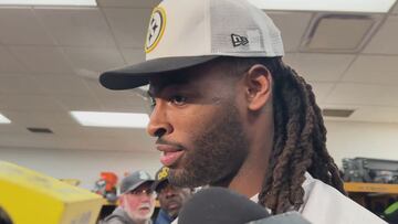 Najee Harris on Pittsburgh’s QB dilemma: choosing between Russell Wilson and Justin Fields