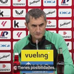 El tremendo vacile de Valverde a los periodistas tras ser preguntado por los penaltis