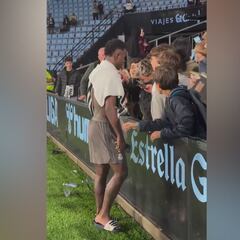 Vinicius steals hearts with inspiring gesture following Real Madrid's win over Celta