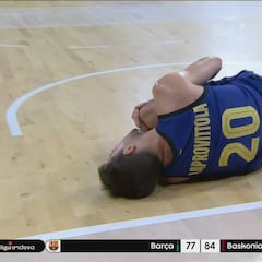 Sobrecogedora lesión de Laprovittola que ha dejado a la ACB congelada: “¡Ay, qué miedo!”