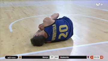 Sobrecogedora lesión de Laprovittola que ha dejado a la ACB congelada: “¡Ay, qué miedo!”