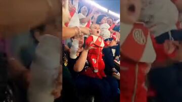 Mamá causa indignación por llevar a recién nacido al Monumental de River Plate
