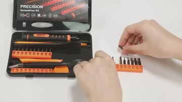 Repara cualquier dispositivo con este juego de puntas de destornillador