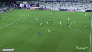 Neymar regresa a un campo y lo que hacen sus compañeros con él en el 0-1 es precioso