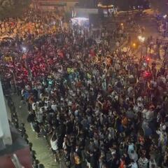 La amenaza en forma de cántico de la afición a la directiva del Valencia en Mestalla