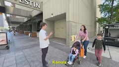 Viral moment: young girl picks trump, while mother supports kamala with a surprising speech