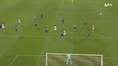 Wilfried Singo y cómo meter un golazo desde 35 metros: una ‘folha seca’ espectacular