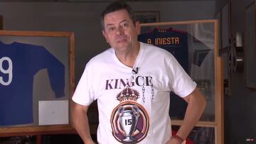 Roncero, emocionado y aún con lágrimas se rinde al Real Madrid y Vinicius: speech histórico