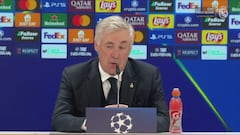 Ancelotti revela lo que le dijo en el descanso a los jugadores: es una corrección que vale su peso en oro