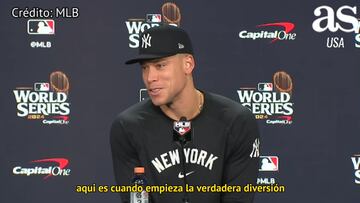 Aaron Judge: “Ahora empieza la verdadera diversión”