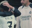 Es la imagen de la remontada: el momento de Ancelotti y Vinicius que no olvidará el madridismo