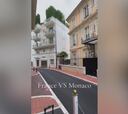 La abismal diferencia en esta calle que hace frontera entre Francia y Mónaco
