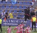 Una escena lamentable: penoso lo que hizo parte de la afición del Hércules con el Atleti B