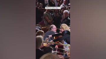 Adele overwhelmed with emotion as Celine Dion surprises her at Vegas show