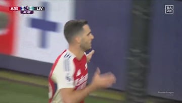 Mikel Merino en modo imparable: golazo al Liverpool para estrenarse en la Premier