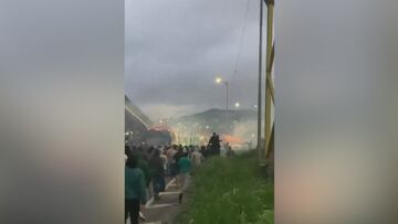 Un aficionado del Cruzeiro muere tras una emboscada de los ultras de Palmeiras: las imágenes son muy duras