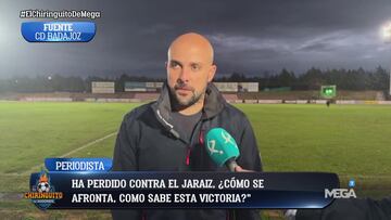 La brutal calentada del entrenador del Badajoz: “Si puedo los mato”