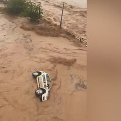Da mucho miedo, sobre todo el sonido: impactante vídeo de cómo la DANA está afectando a Valencia