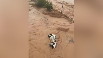 Da mucho miedo, sobre todo el sonido: impactante vídeo de cómo la DANA está afectando a Valencia