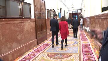 Caras de preocupación en los pasillos del Congreso tras el primer balance de la DANA